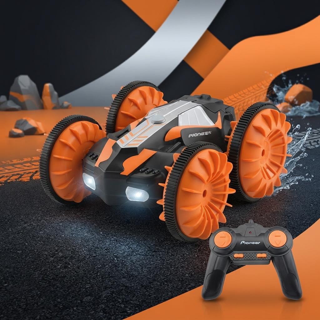 4WD Amphibious RC Stunt Car