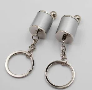 Mini Stainless Steel Flask Keychain