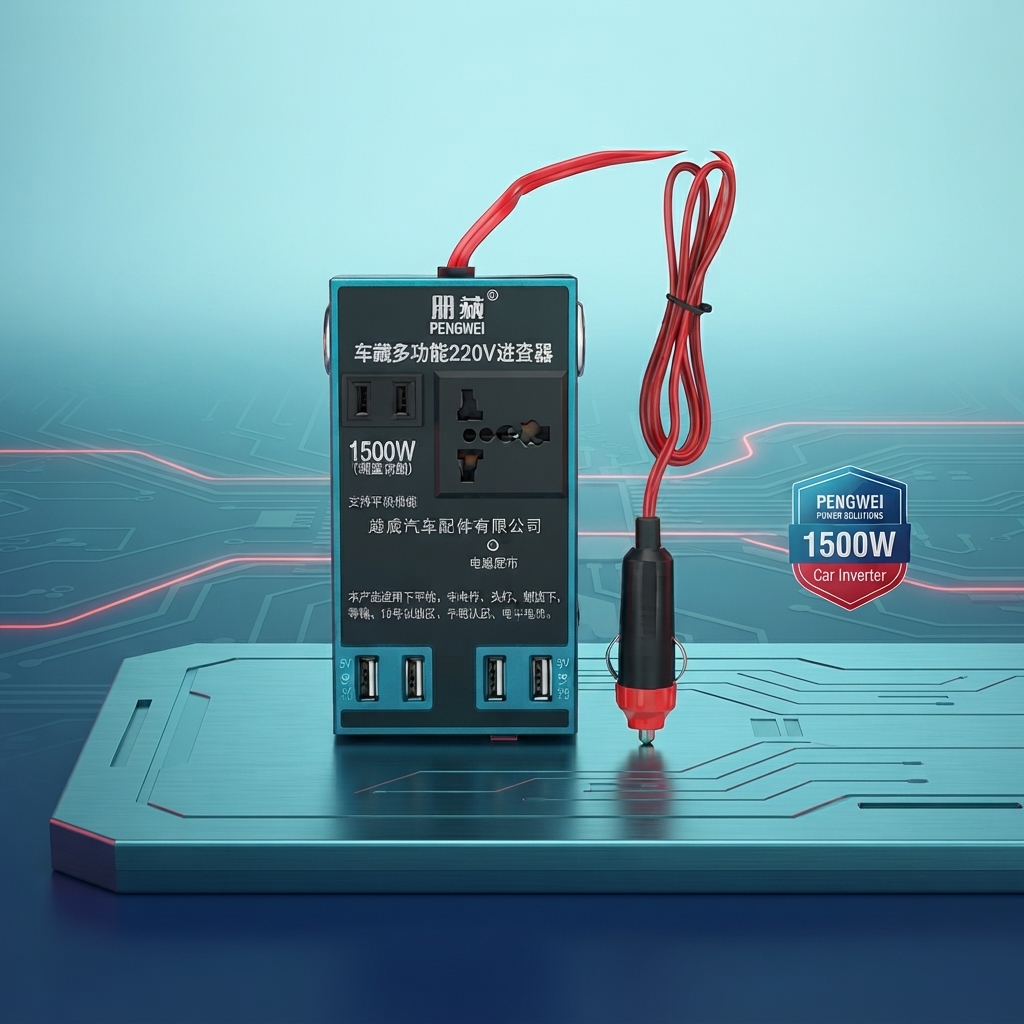 1500W Car Power Inverter 12V/24V to 110V/220V