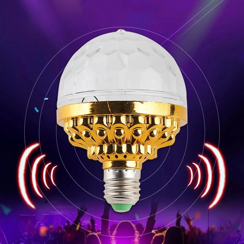 otating Magic Ball LED RGB Party Light