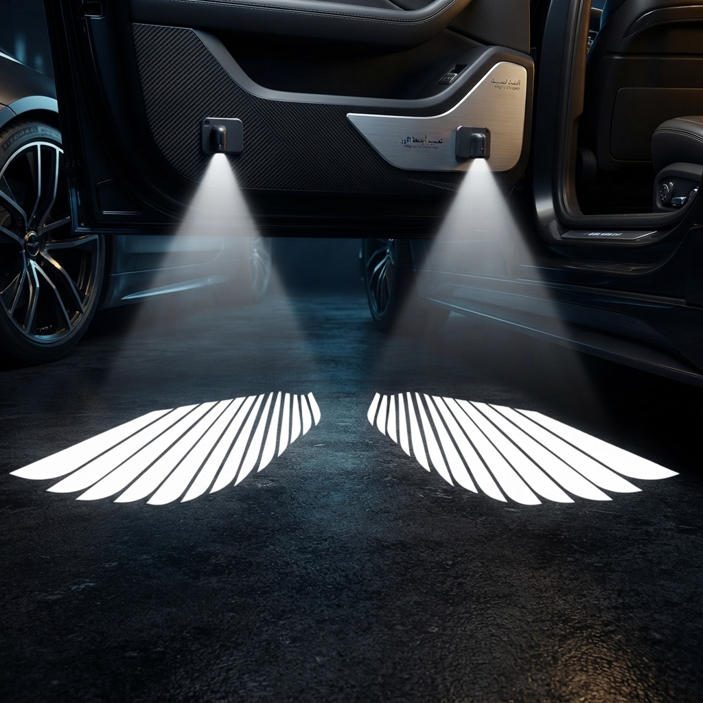 OBEST LED Side Mirror Welcome Light – 2 Pieces