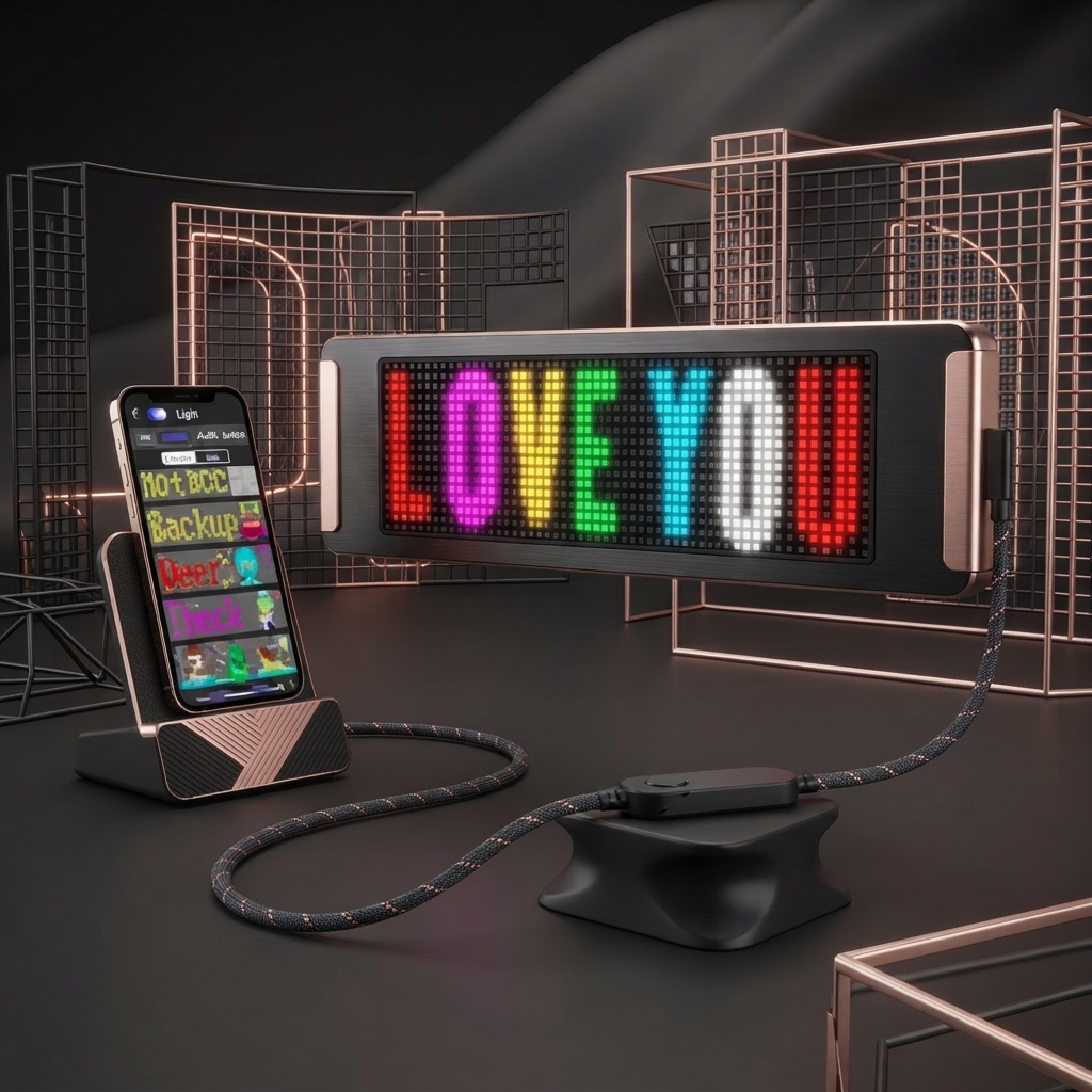 Programmable LED Scrolling Message Display – APP Controlled