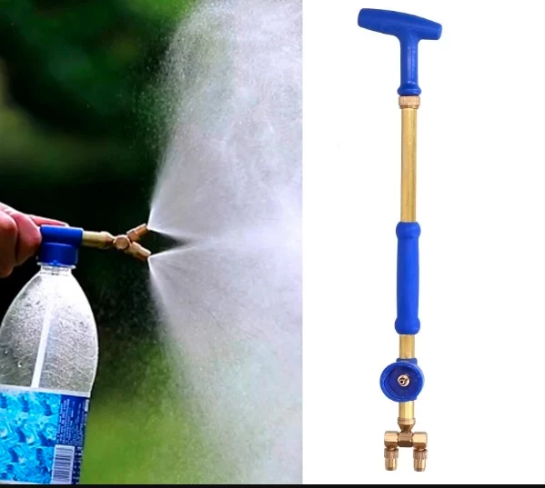 Adjustable Bottle Pressure Sprayer Wand