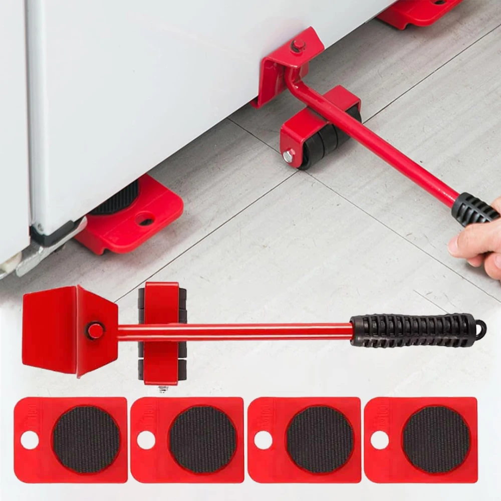 5-Piece Heavy-Duty Furniture Lifter & Moving Tool Set