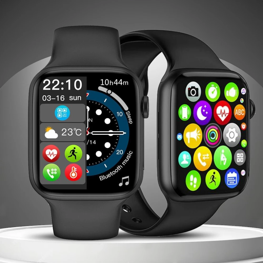 Black Square Smartwatch