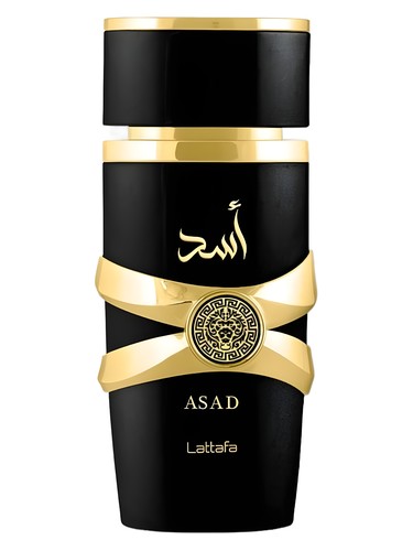 Lattafa Asad Black Eau De Parfum for Men